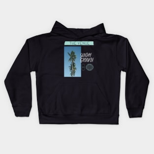 Sunday groovin house album cover Kids Hoodie